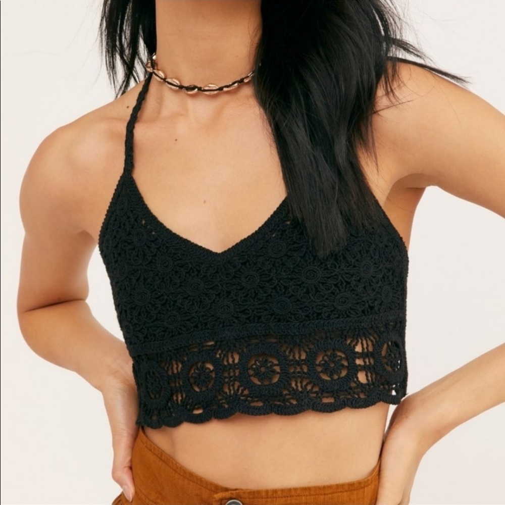 Free People Sydney Crochet Bralette
